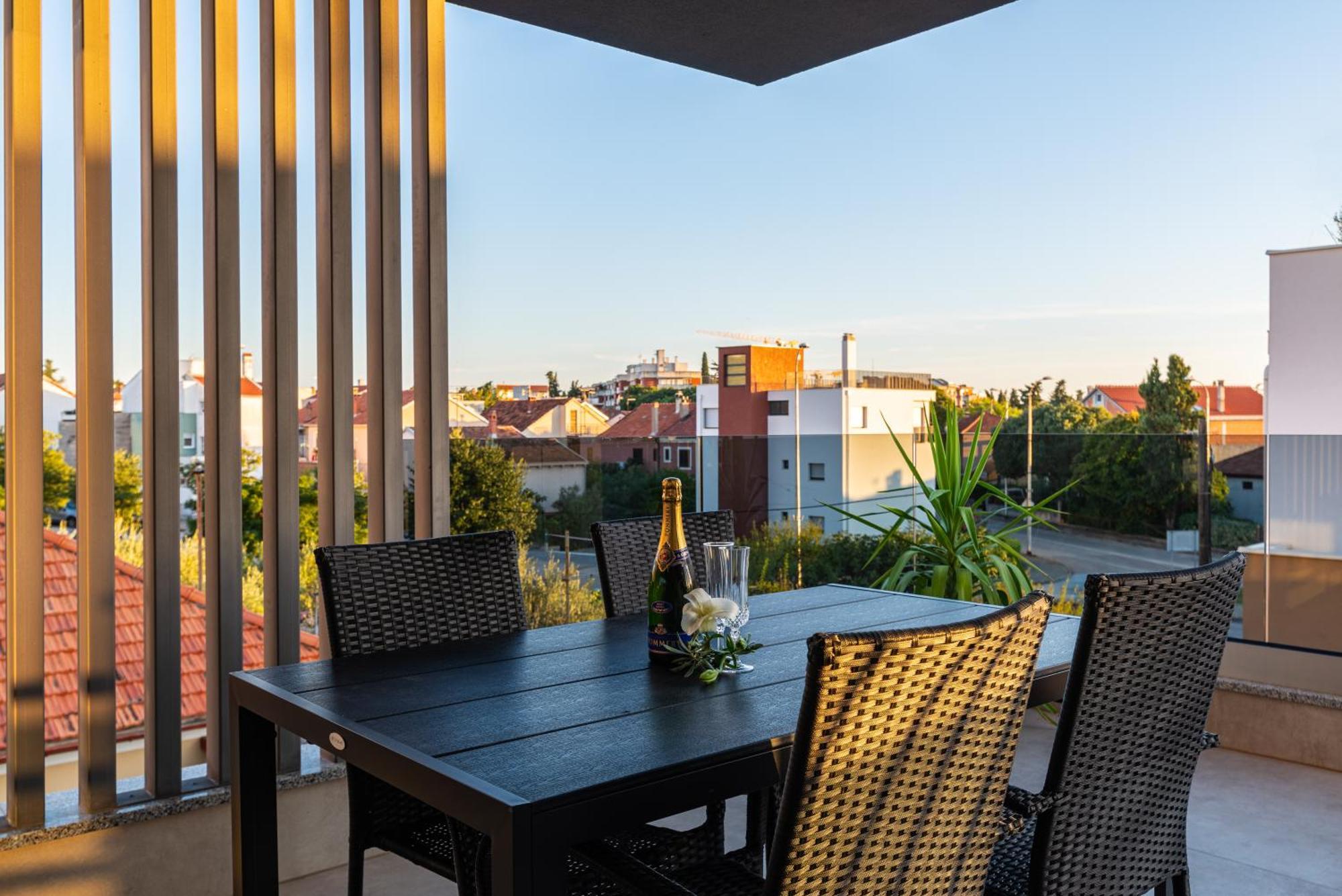 Apartment Dalmo Views Zadar Bagian luar foto