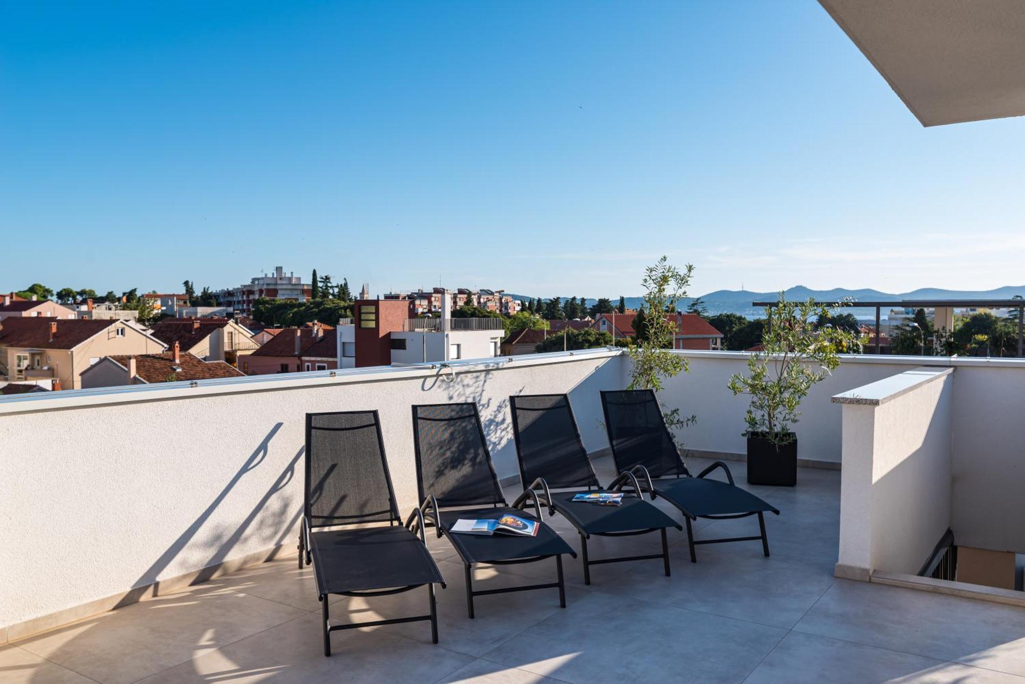Apartment Dalmo Views Zadar Bagian luar foto
