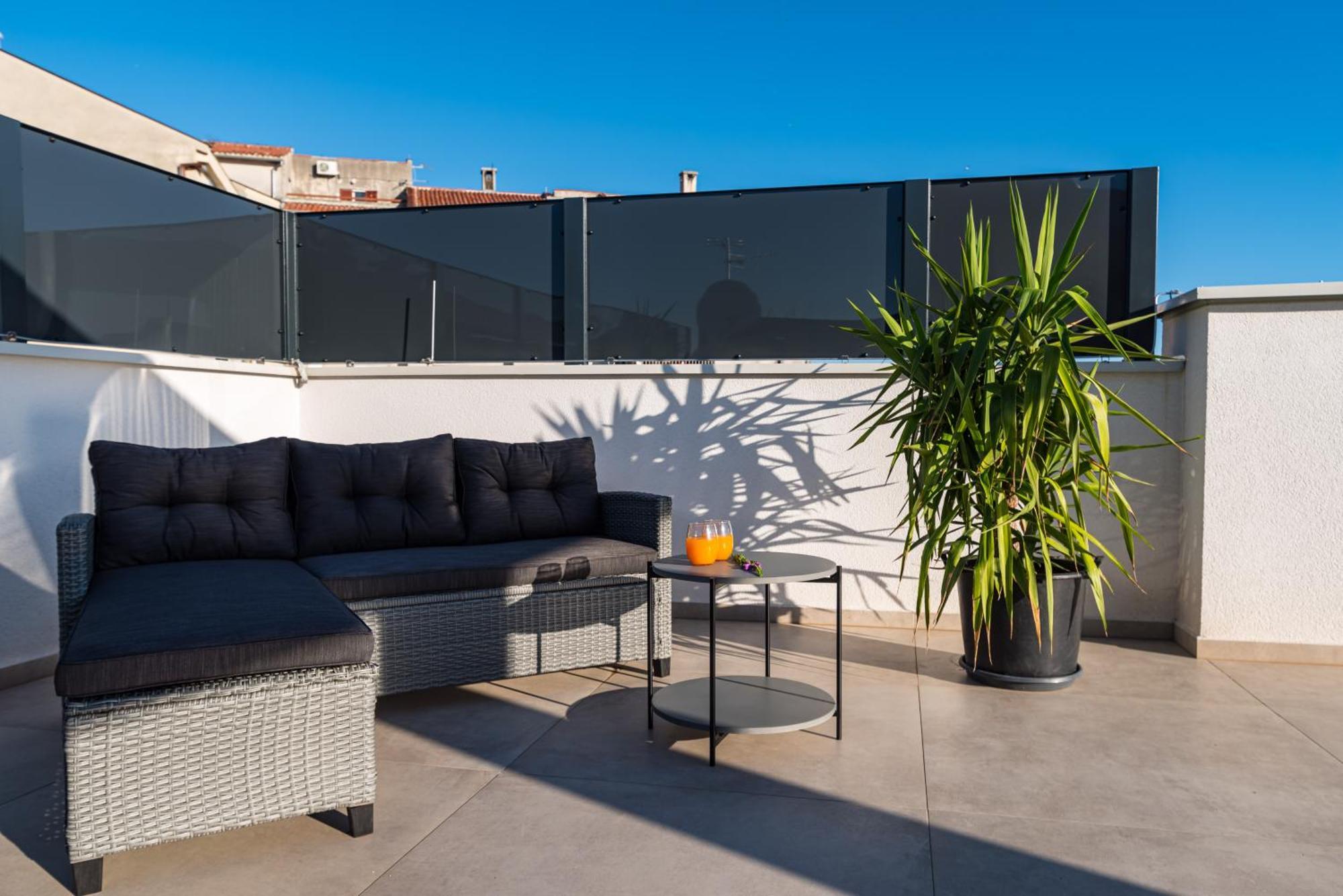 Apartment Dalmo Views Zadar Bagian luar foto