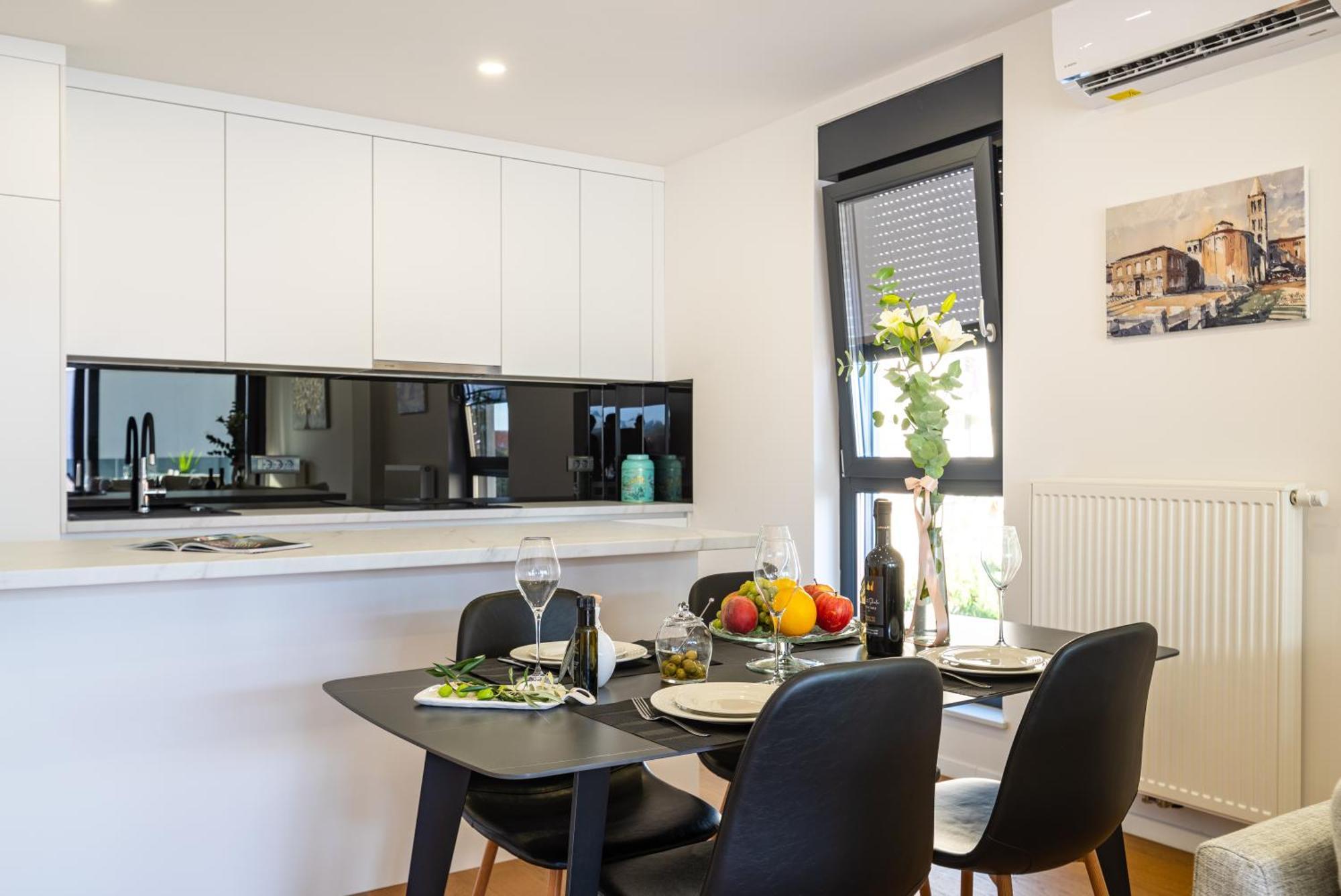 Apartment Dalmo Views Zadar Bagian luar foto