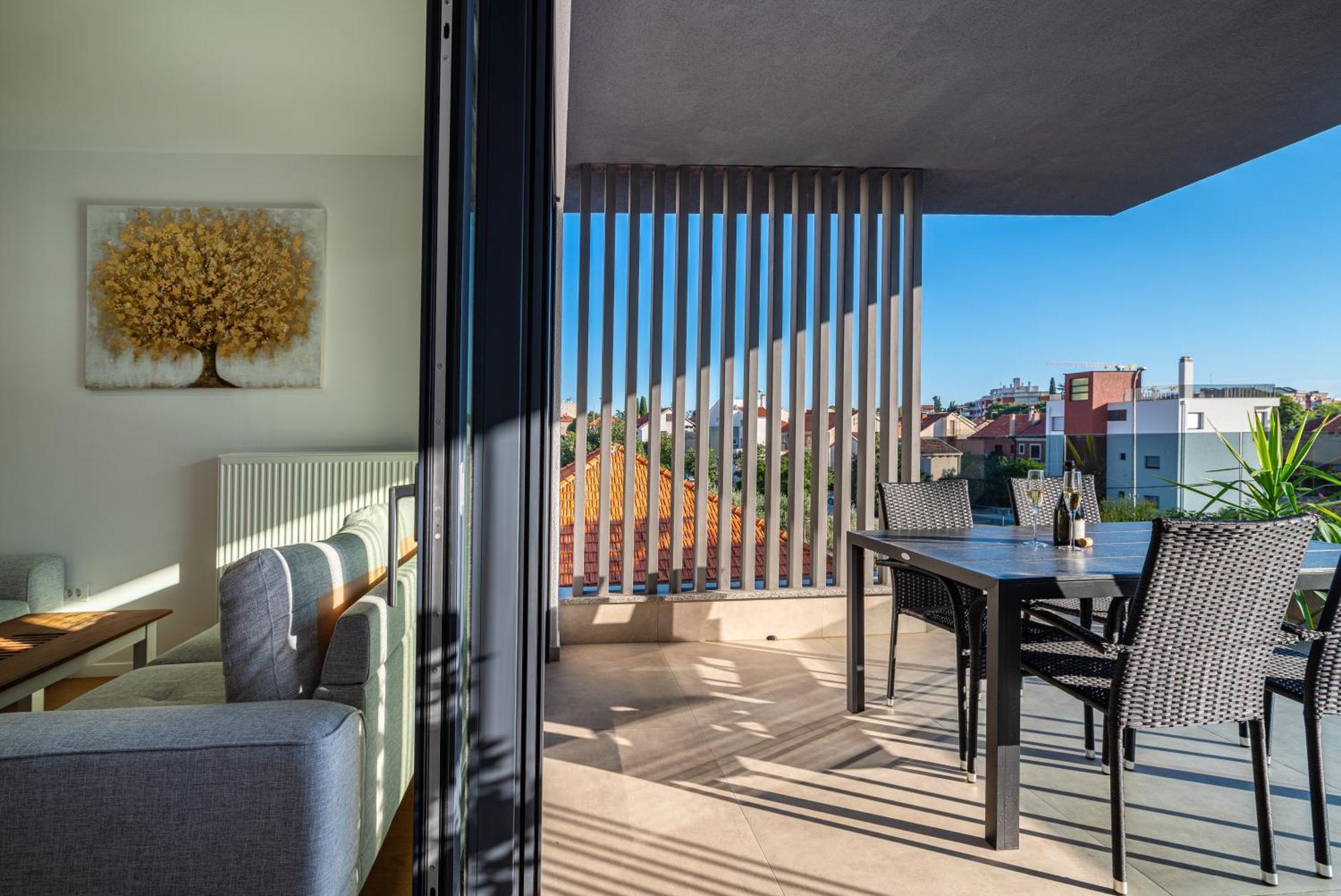 Apartment Dalmo Views Zadar Bagian luar foto